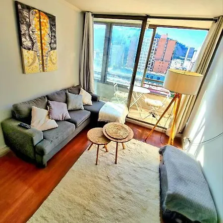 Appartement Acogedor Departamento 2D2B Cerca Del Metro Manuel Montt En Providencia